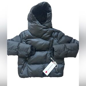 Obermeyer Isla Youth Down Puffer Jacket Size Small NWT Black MSRP $229.50